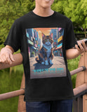 T-shirt Urbana  Gatito mas lindo del barrio.