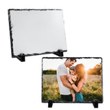 Sublimation Blank Slate Rock Stone Photo Frame.